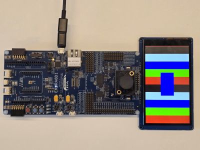 EK-RA8D1の動作例