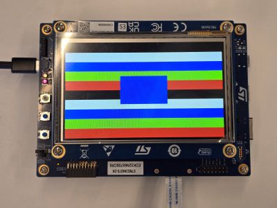 STM32N650-DKの動作例